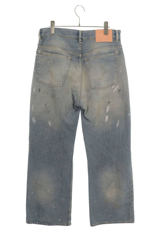 ACNE STUDIOS Trafalgar Painted Wide Leg Denim Size 31