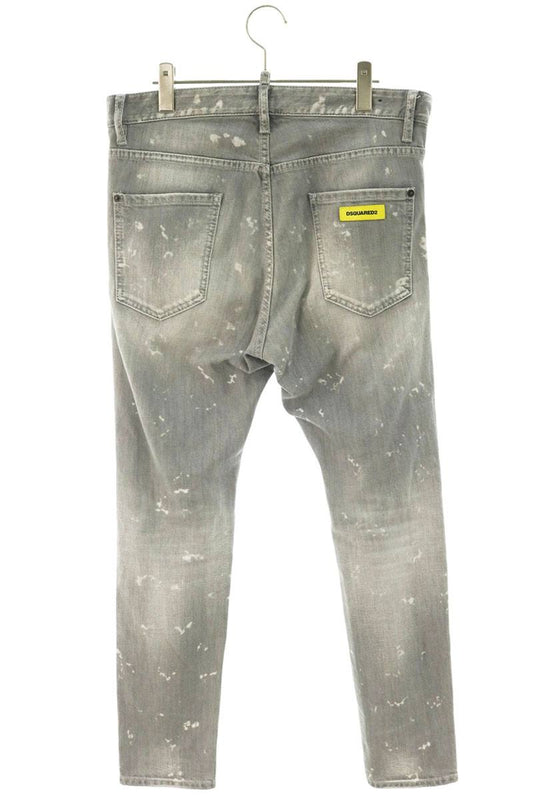 Dsquared2 DSQUARED RELAX LONG CROTCH Bleached Jeans Size 44