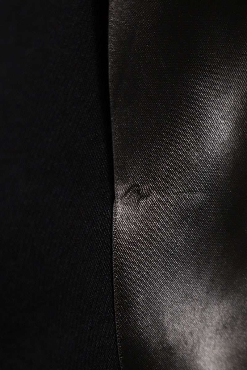 BALENCIAGA Distressed Baggy Denim Jeans Black Size M