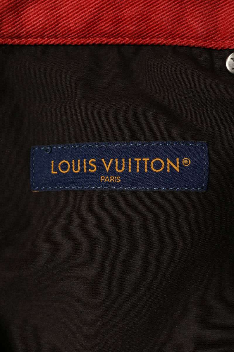 LOUISVUITTON Gradation Monogram Denim Jeans Black Size 32