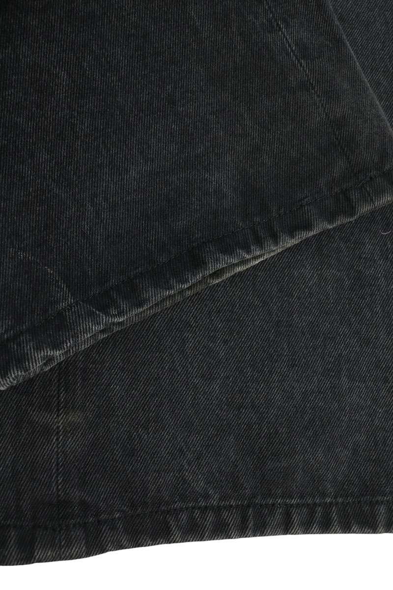 LOEWE Anagram Embroidered Baggy Denim Jeans Black Size 44