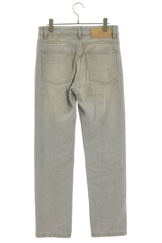 AMI Alexandre Mattiussi Straight Fit Jeans Gray Size 25