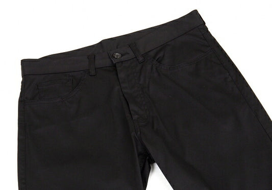 COMME des GARCONS Cotton Nylon Stretch Pants Black Size L