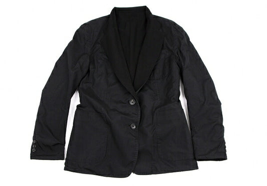 Y's for men Old Gabardine Reversible Jacket Black Size 3