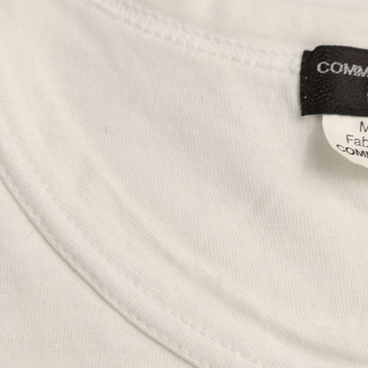 COMME des GARCONS 2017 S/S Cotton T-Shirt White Size S