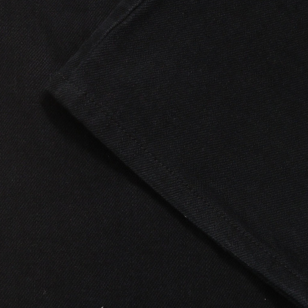 Maison Martin Margiela 2006 AW Black Cotton Denim Size 46