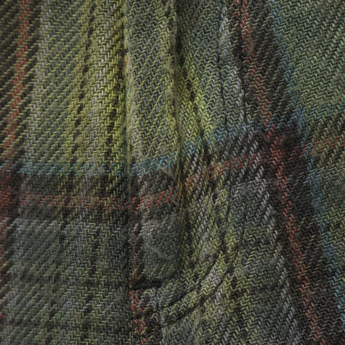 UNDERCOVER 2006S/S Cotton Acrylic Pants Green Size 2