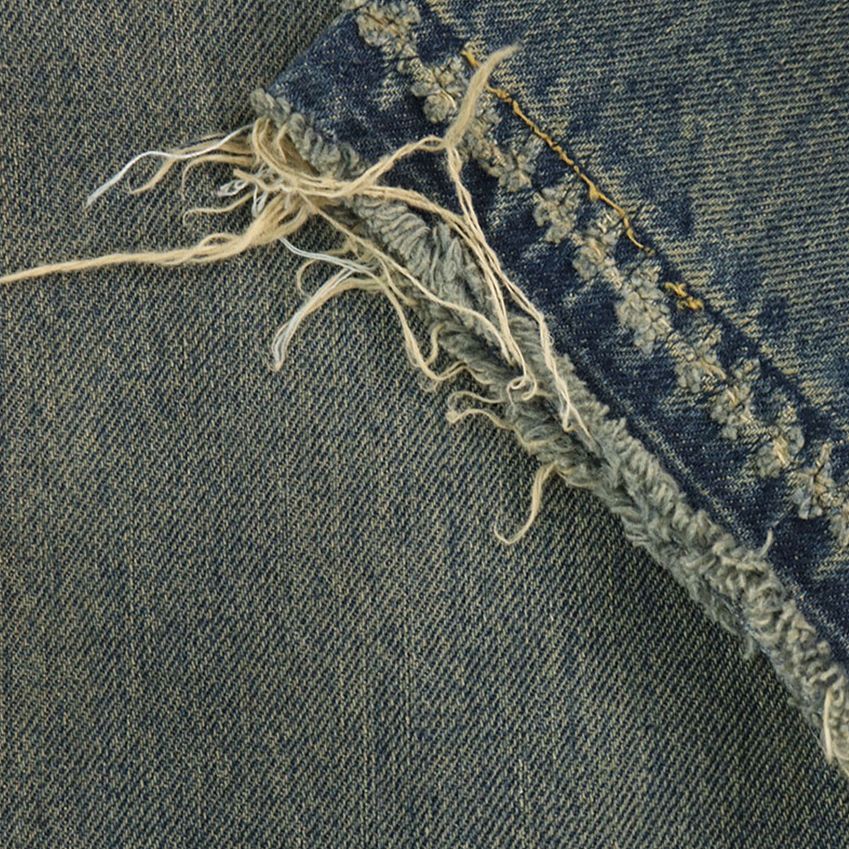 UNDERCOVER Indigo Yellow Denim
