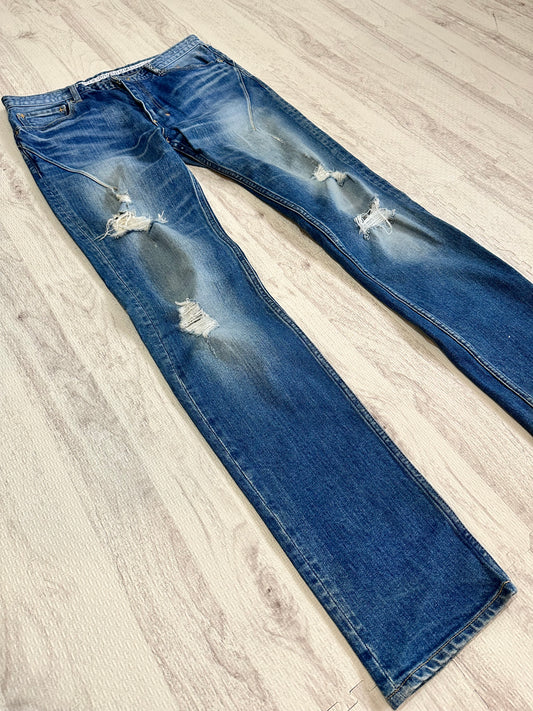 Vintage Number (N)ine Bottoms - n(n) by Number (N)ine Zippo Denim Size 3 - Authentic Archive