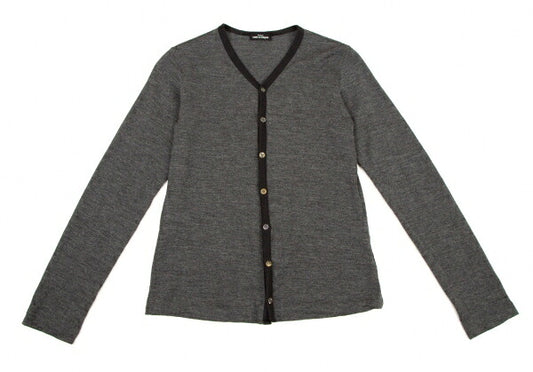 COMME des GARCONS Tricot Piping Cardigan Charcoal Size M