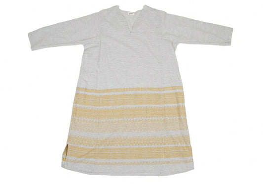 Plantation Garment Washed Native Dress Gray Size M