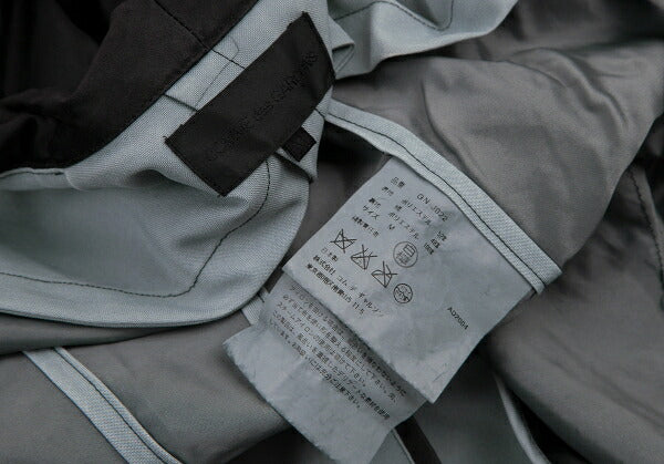 COMME des GARCONS AW04 Poly Silk Garment Jacket Black Size M
