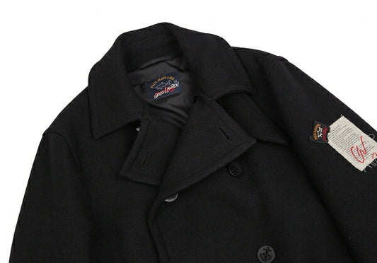 PAUL & SHARK By GREG LAUREN Reconstructed Coat Black Size S