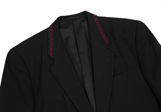 COMME des GARCONS HOMME PLUS Wool Stitch Jacket Black Size M