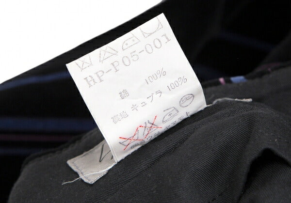 Yohji Yamamoto PH 93AW Velour Multi Pants Black Size S