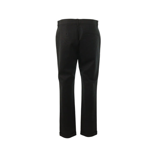 RAF SIMONS Cotton Pants Black Size 48