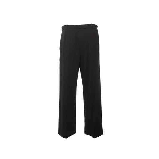 Hermes HERMÈS Jean Paul Gaultier Wool Pants Black Size 40