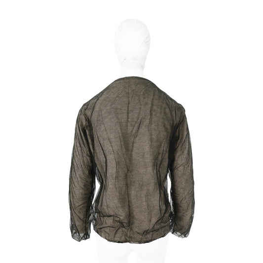 Maison Martin Margiela 2001 A/W Wool Knit Black Gray Size M