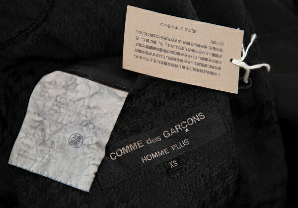COMME des GARCONS HOMME PLUS 16AW Armor Jacket Black Size XS