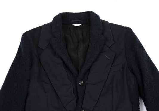 COMME des GARCONS HP 09AW Felted Wool Jacket Blue Size XS