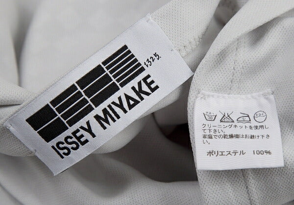 ISSEY MIYAKE 132 5. Snap Button Checker Light Gray Dress Size 2