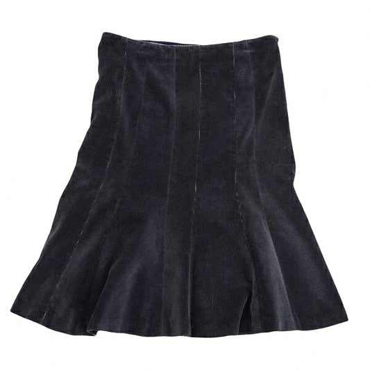 JPG by GAULTIER Corduroy Panel Design Skirt Navy Size 40