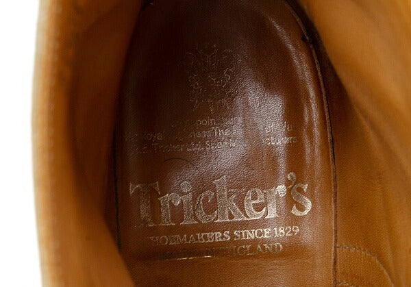 Tricker's MALTON Leather Country Boots Camel Size 25CM