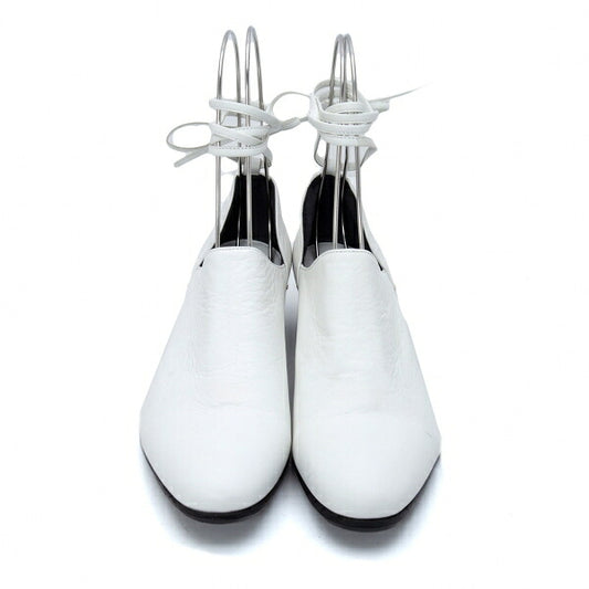 Y's Leather Strap Sneakers White Size 22.5CM