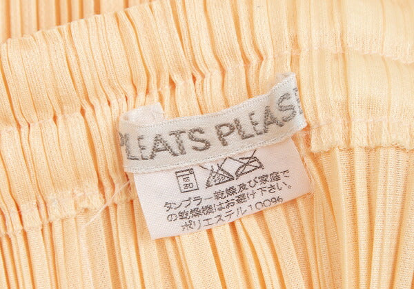 PLEATS PLEASE 00AW Yokoo Mimi Carnation Skirt Orange Size 1