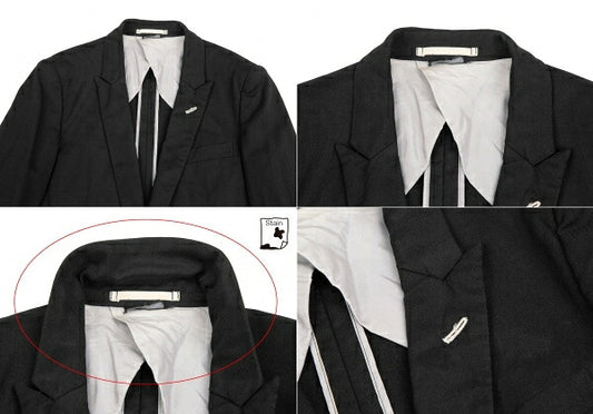 COMME des GARCONS HOMME PLUS Garment Jacket Black Size S