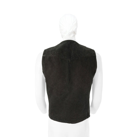 NUMBER (N)INE 2008 S/S Cotton Vest Black Size 3