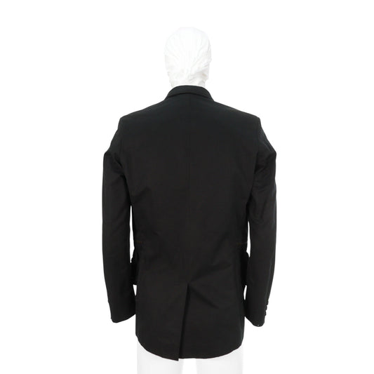 RAF SIMONS 2003 S/S Black White Jacket Size 46