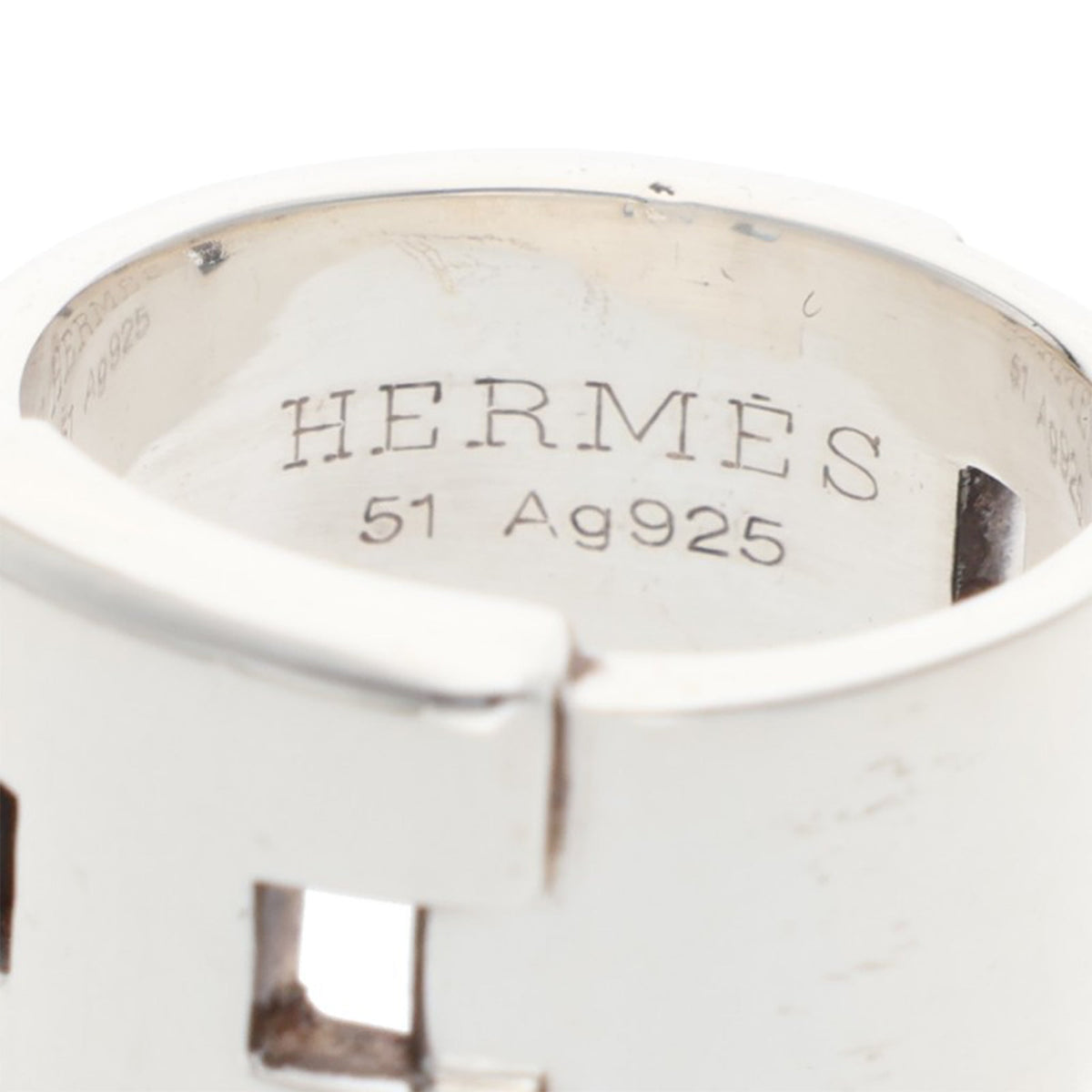 Hermes HERM 925 Silver Ring