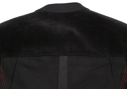 JUNYA WATANABE MAN Mixed Material Back Jacket Black Size S