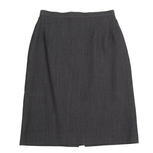 Jean Paul GAULTIER CLASSIQUE Nylon Wool Skirt Black Size 40