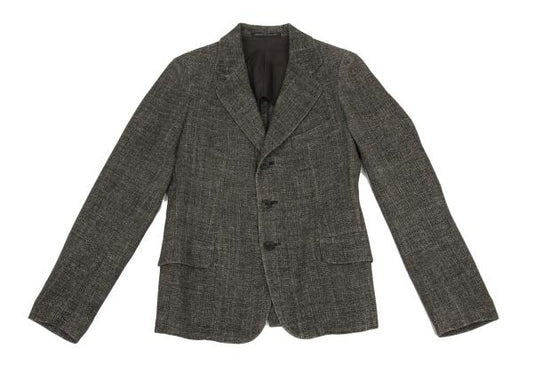 Y's Silk Low Gauge Jacket Gray Size 2