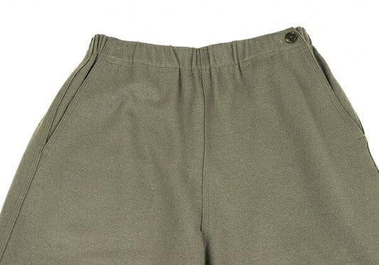 JURGEN LEHL Wool Raw Hem Knit Pants Green Size M