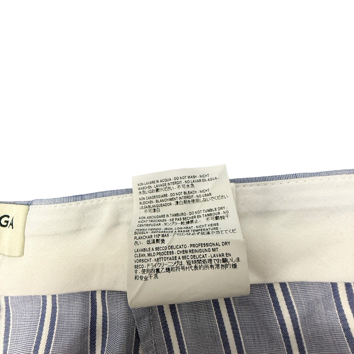 BALENCIAGA Striped Trousers Italy Made Size 38