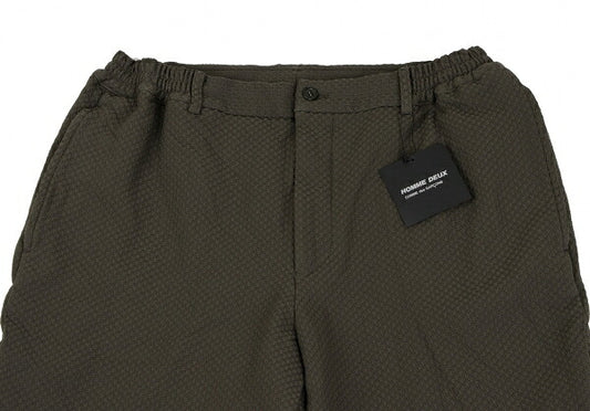 COMME des GARCONS HOMME DEUX Poly Dobby Pants Green Size S