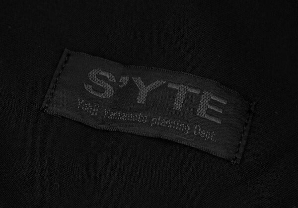 S'YTE Zip Pocket Tapered Pants Black Size M