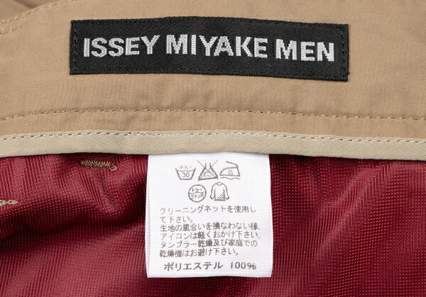 ISSEY MIYAKE MEN Poly Cargo Pants Brown Size 4