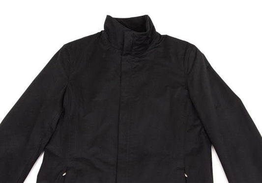 Jean Paul GAULTIER Padded Double Zip Coat Black Size 46