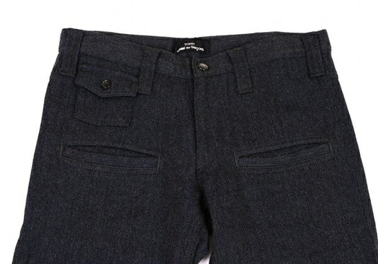 COMME des GARCONS Wool Cotton Pocket Pants Charcoal Size M