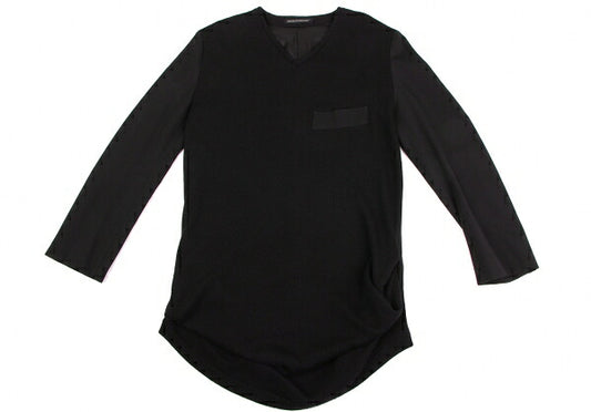 Yohji Yamamoto FEMME 98AW Wool Gabardine Jacket Black Size S