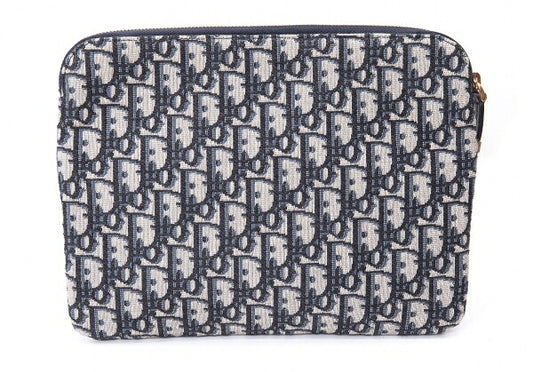 Christian Dior Trotter Canvas Bag Navy