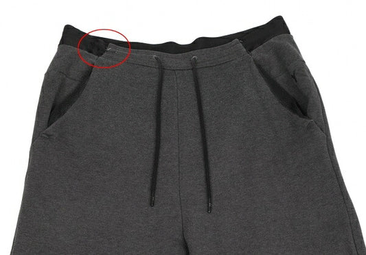 Y-3 16AW Cotton Mesh Pocket Sweatpants Gray Size S