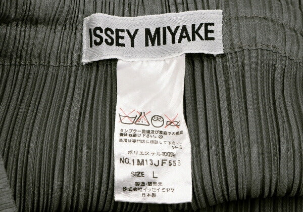 ISSEY MIYAKE Pleated Pants Green Size L