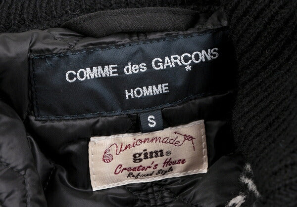 gim x COMME des GARCONS HOMME Nordic Padded Knit Jacket Size S