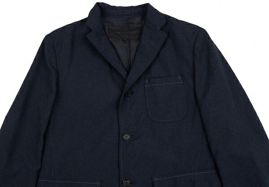 COMME des GARCONS HOMME Garment Dyed Jacket Navy Size XS