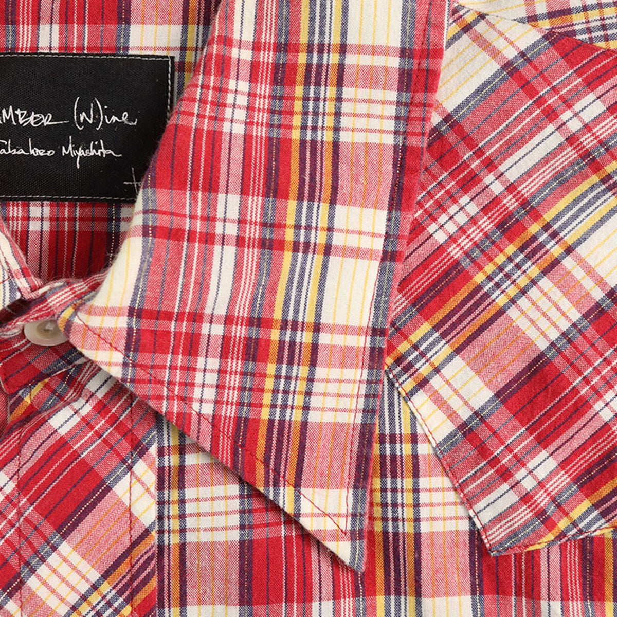 NUMBER (N)INE 2005 A/W Multi Cotton Long Sleeve Shirt Size 3